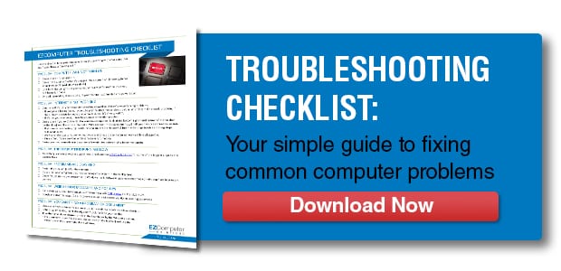 Download our troubleshooting checklist